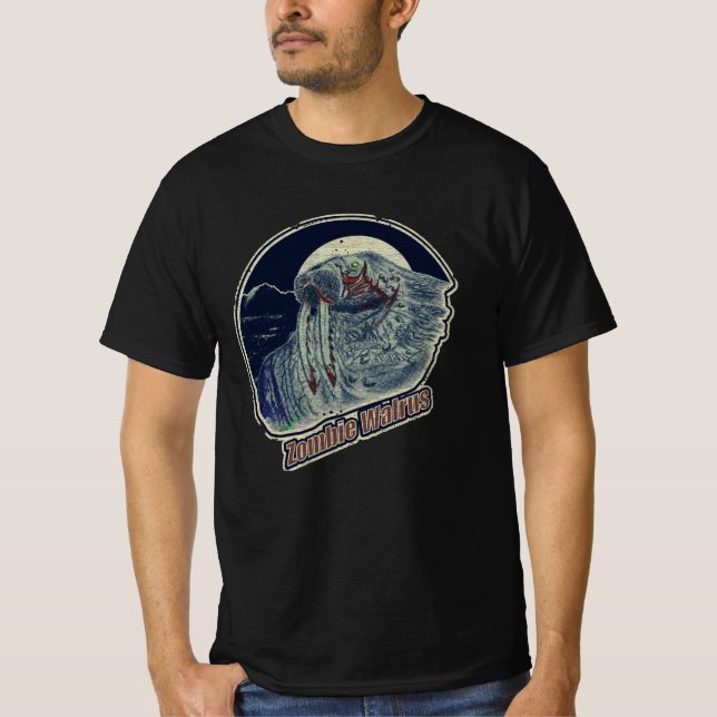 Zombie Walrus Original T-Shirt (Front)