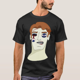 Zombie with eye dropping T-Shirt