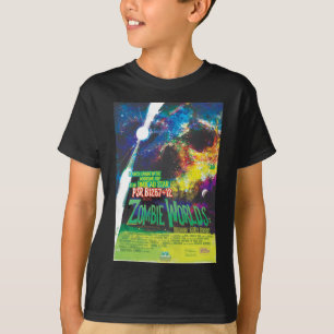 Zombie Worlds Halloween Galaxy of Horrors T-Shirt