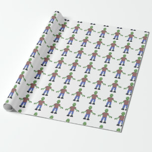 Zombie Wrapping Paper