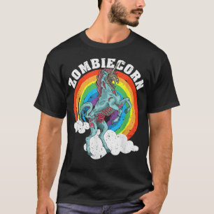 Zombiecorn Zombie Unicorn Lovers Halloween Animal T-Shirt