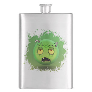 Zombiemoji Flasers Hip Flask