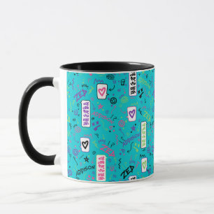 Zombies 2   80's Pattern Mug