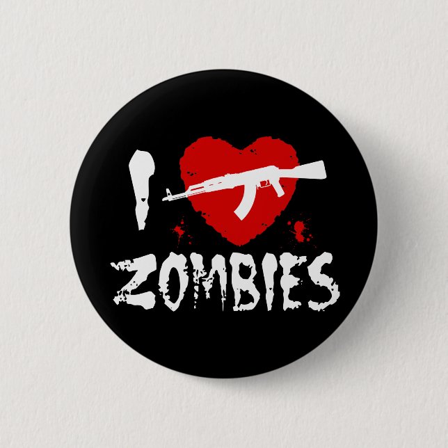 Zombies 2 Inch Round Button (Front)