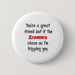 Zombies 2 Inch Round Button