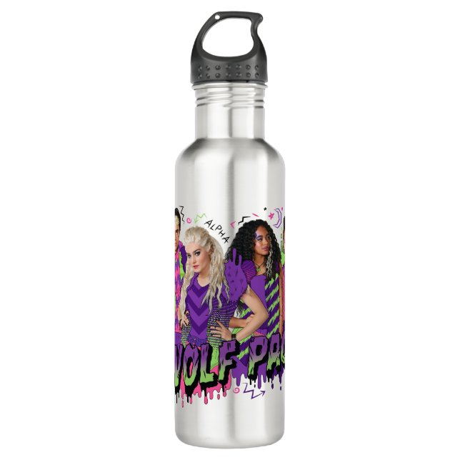 Zombies 2 | Wolf Pack 710 Ml Water Bottle (Front)