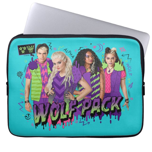 Zombies 2 | Wolf Pack Laptop Sleeve (Front)