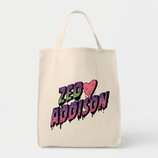 Zombies 2 | Zed and Addison Text Tote Bag (Front)