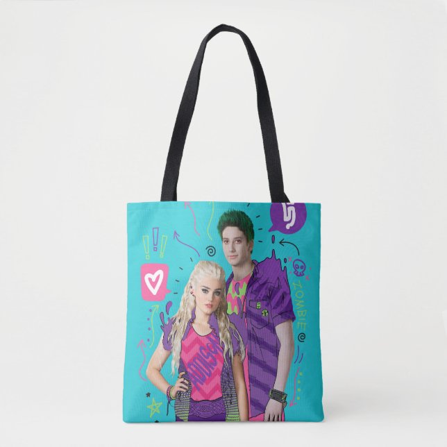 Zombies 2 | Zed and Addison Tote Bag (Front)