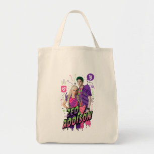 Zombies 2   Zed and Addison Tote Bag