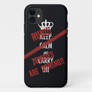 Zombies are coming iPhone 11 case