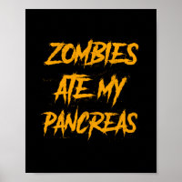 Zombies Ate My Pancreas Type 1 Diabetes Awareness
