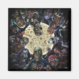 Zombies Attack (Zombie Horde) Magnet