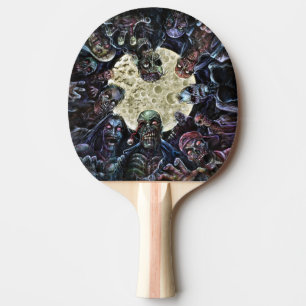 Zombies Attack (Zombie Horde) Ping Pong Paddle