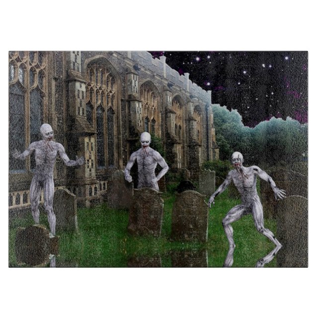 Zombies Cutting Board (Front)