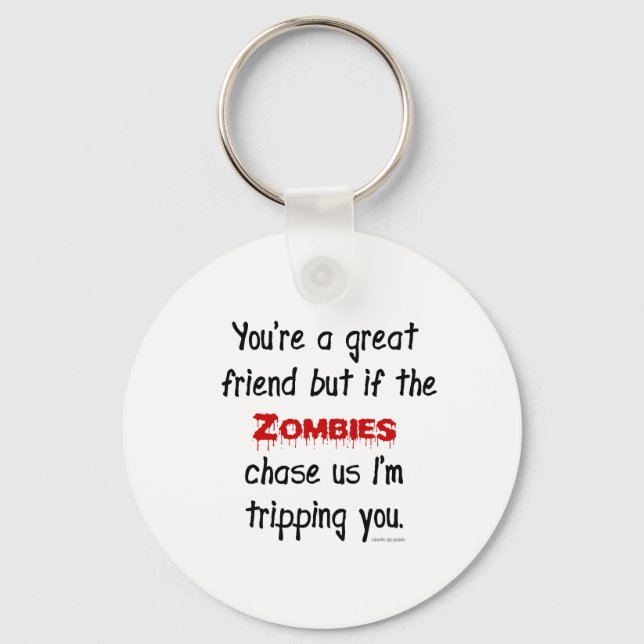 Zombies Keychain (Front)
