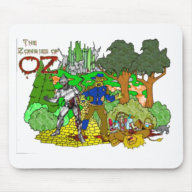 Zombies of OZ Mouse Pad (Front)