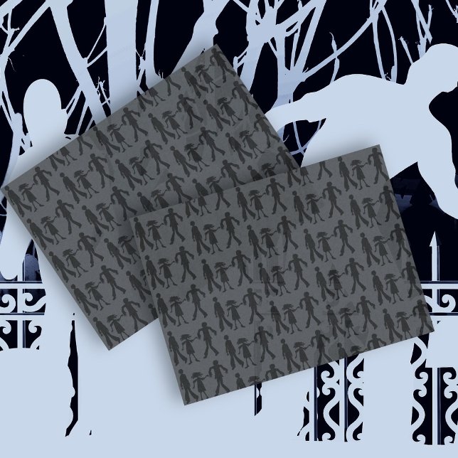 Zombies Patterned Walking Dead Tissue Paper (Creator Uploaded)