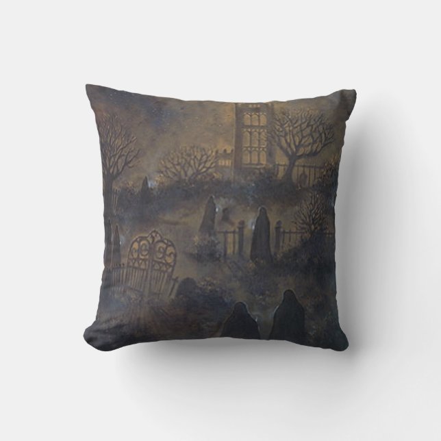 Zombies Reversible Pillow (Front)