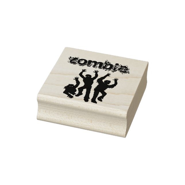 Zombies Rubber Stamp (Stamp)