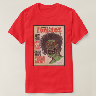 ZOMBIES - The Magazine Black Boarder T-Shirt