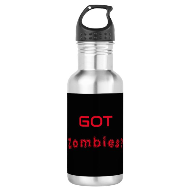Zombies Water Bottle (Front)