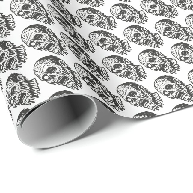 Zombies Wrapping Paper (Roll Corner)