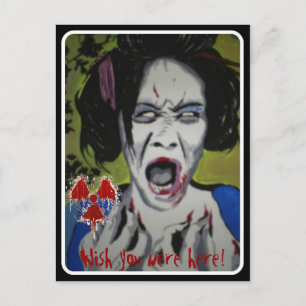 'ZomGeisha' Postcard