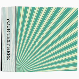 Zomp Colour Stripe Funky Pattern Binder