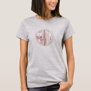 Zonal T-Map from William of Conches T-Shirt
