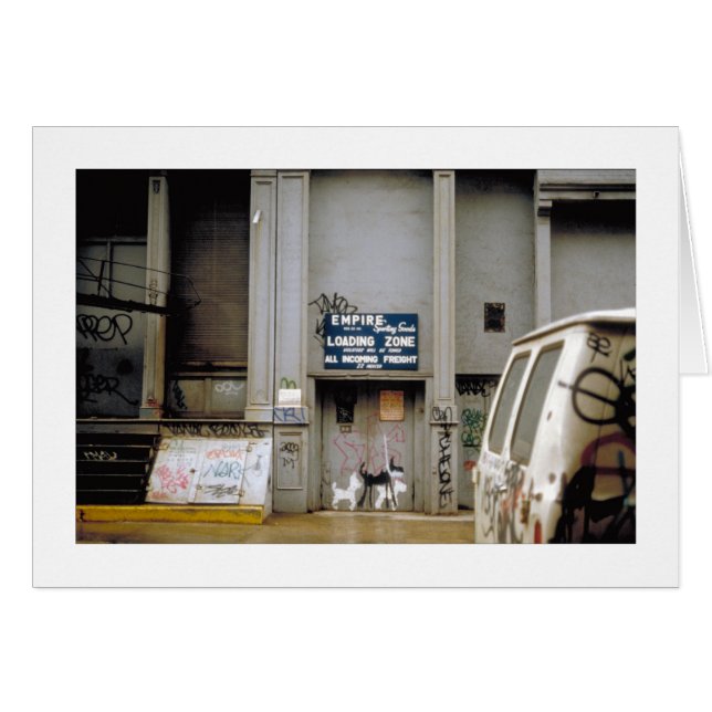ZONE DE CHARGEMENT - New York 1988 (Devant horizontal)