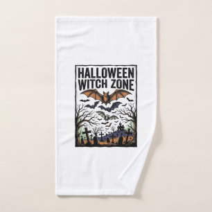 Zone de sorcière d'Halloween Dessin de chauves-sou