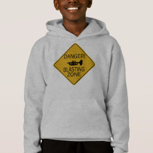 Zone de soufflage de danger