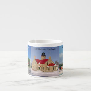 Zone du détroit Phare espresso mug