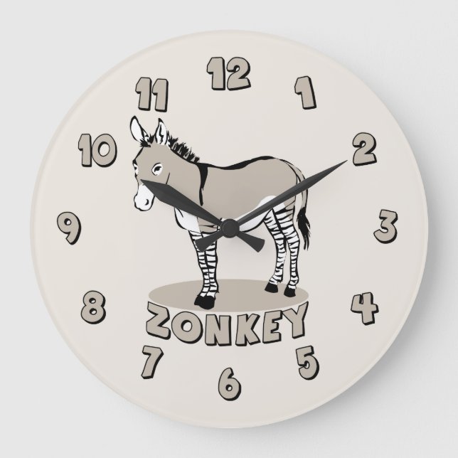zonkey large clock (Front)