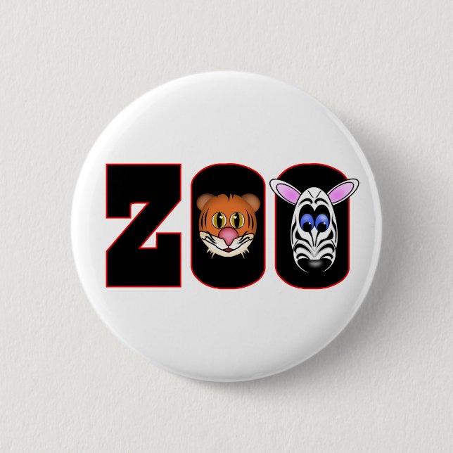 ZOO 2 INCH ROUND BUTTON (Front)