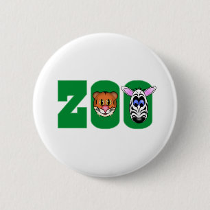 ZOO 2 INCH ROUND BUTTON