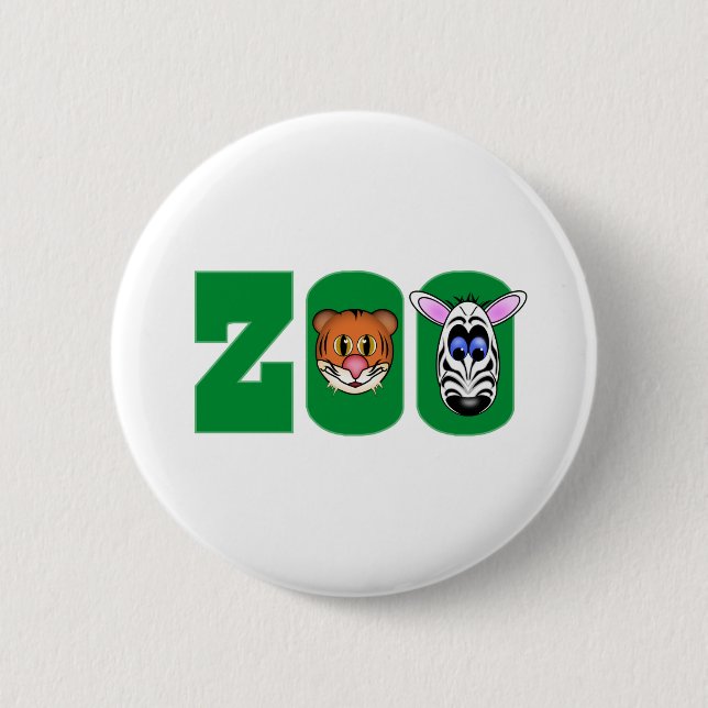 ZOO 2 INCH ROUND BUTTON (Front)
