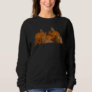 Zoo Animal  Australia Animal Outback Kangaroo 1 Sweatshirt