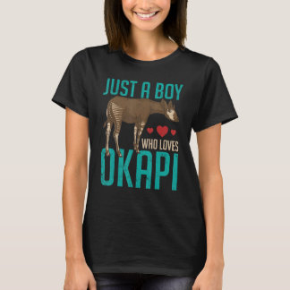 Zoo Animal Boys Africa Safari Zoo Keeper Cute Oka T-Shirt