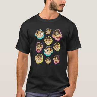 Zoo Animal Chimpanzee Cute Monkey T-Shirt