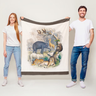 zoo, animal, cute, animals, nature, wildlife kids fleece blanket