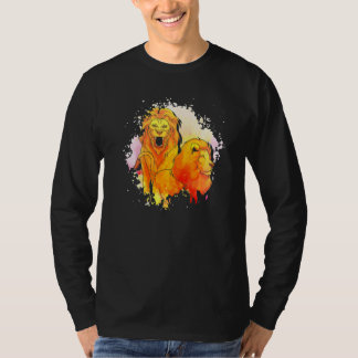 Zoo Animal  Lion  Africa Safari Animal Lion T-Shirt