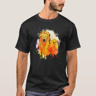 Zoo Animal  Lion  Africa Safari Animal Lion T-Shirt