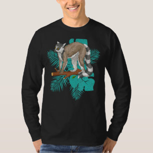 Zoo Animal  Madagascar Monkey Tropical Lemur T-Shirt