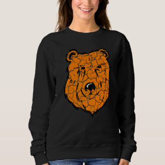 Zoo Animal Trip Favourite Animals Grizzly Distress Sweatshirt
