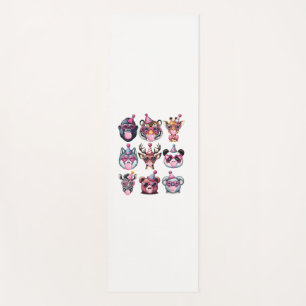 Zoo Animals Birthday Party Wildlife Lovers Boys Gi Yoga Mat