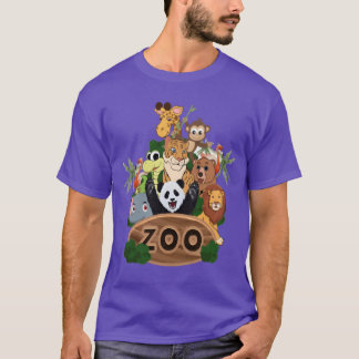 Zoo animals girl T-Shirt