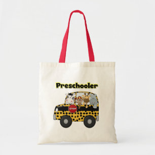 Zoo Animals Preschool Tshirts and Gifts Tote Bag