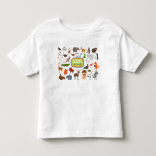 Zoo Animals Toddler T-shirt